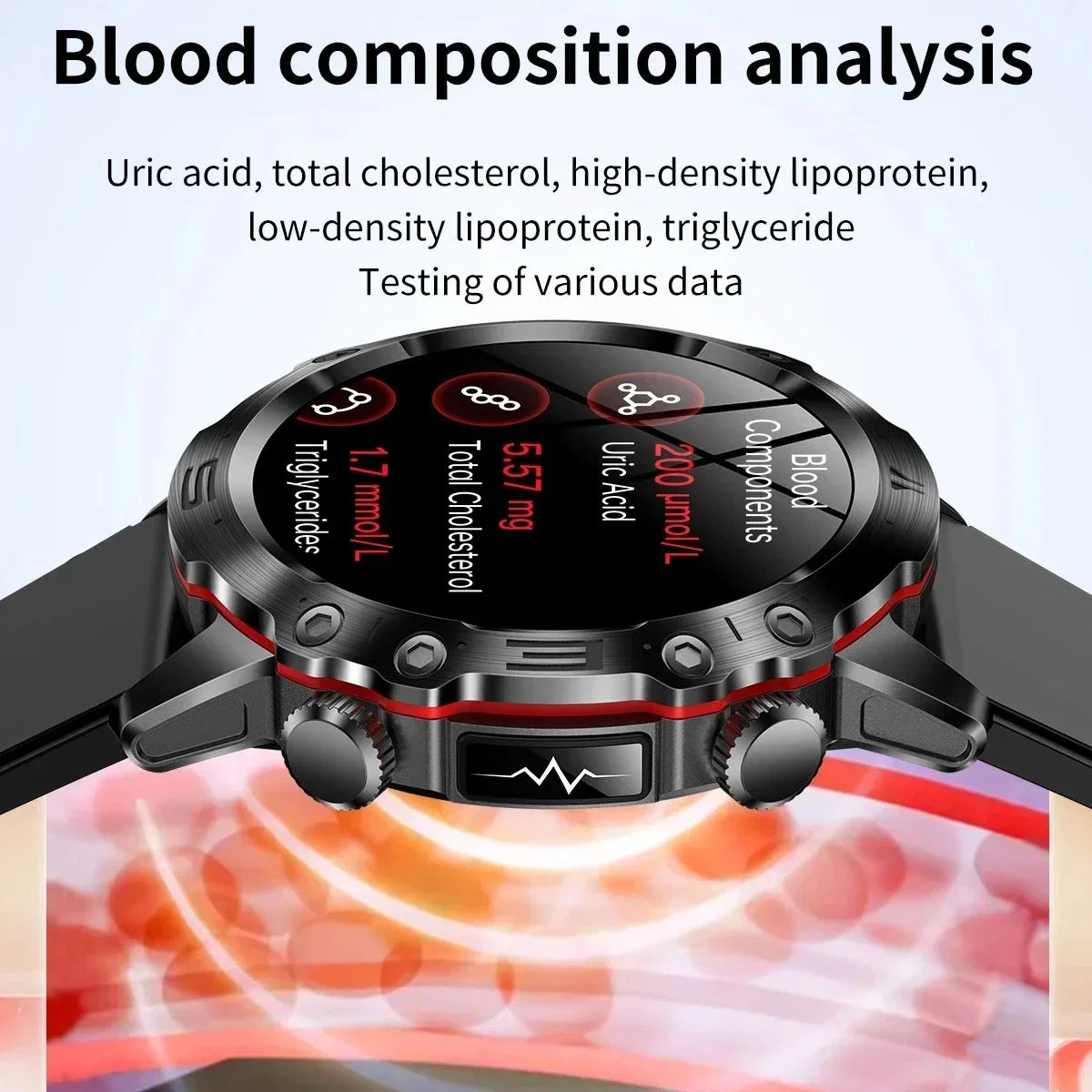 ECG+PPG Sports Smart Watch - Pulse Wrist