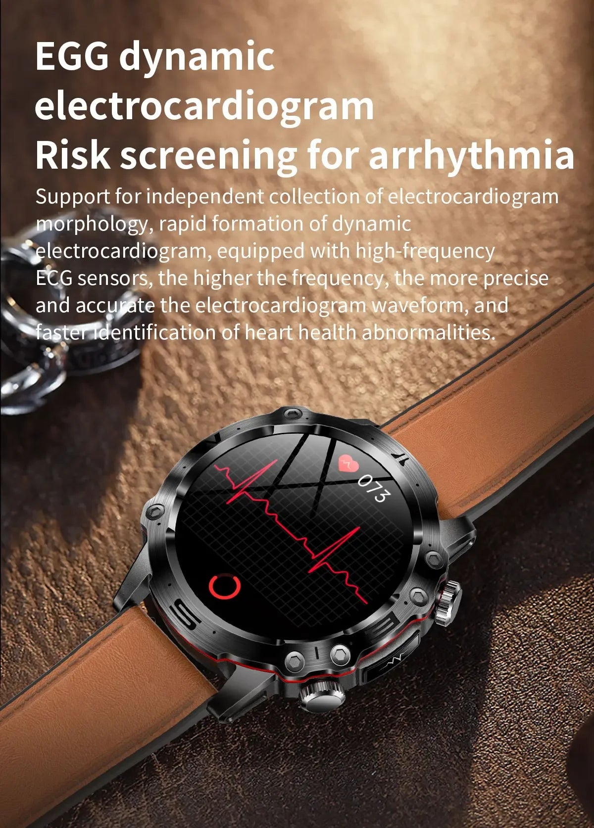 ECG+PPG Sports Smart Watch - Pulse Wrist
