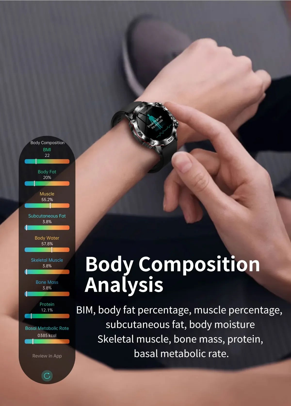 ECG+PPG Sports Smart Watch - Pulse Wrist