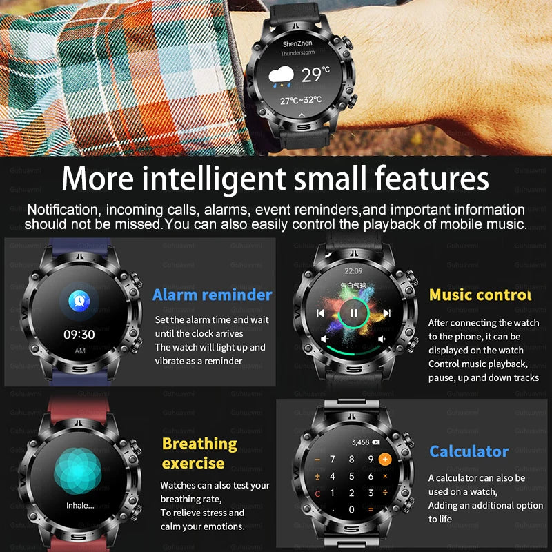 ECG+PPG Sports Smart Watch - Pulse Wrist