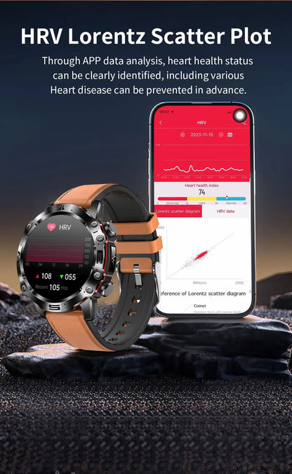 ECG+PPG Sports Smart Watch