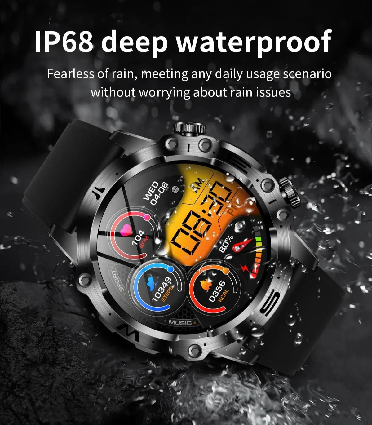 ECG+PPG Sports Smart Watch